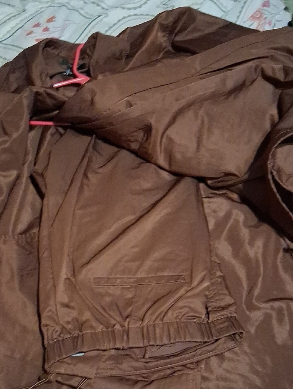 Forever 21 Men's Brown Trench Coat - Picture 2 of 4